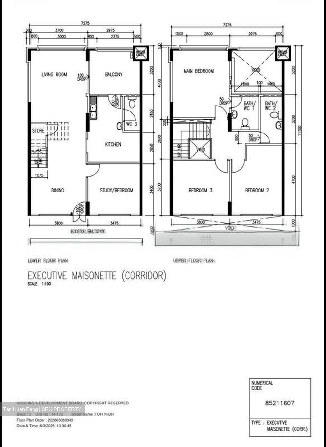 Blk 2 Toh Yi Gardens (Bukit Timah), HDB Executive #599121771
